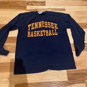 Vintage Tennessee Basketball Long Sleeve Tshirt
